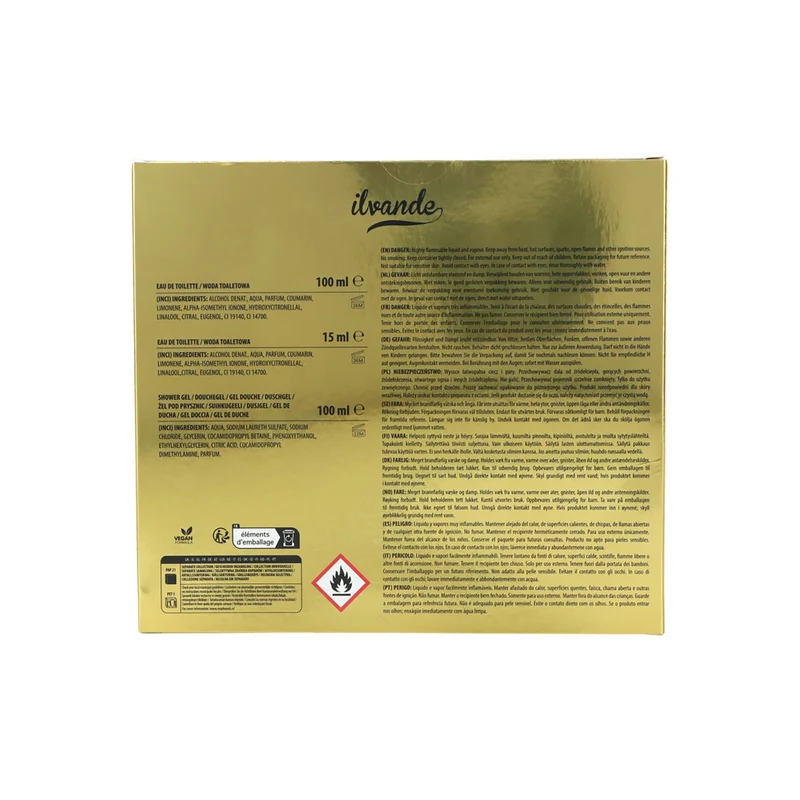 Coffret de parfum Gold Asset