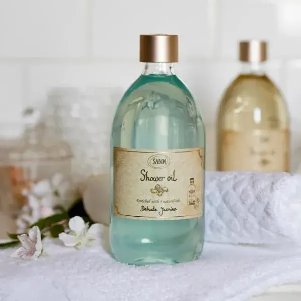Sabon Delicate Jasmine Shower Oil 16.9 fl oz 500ml