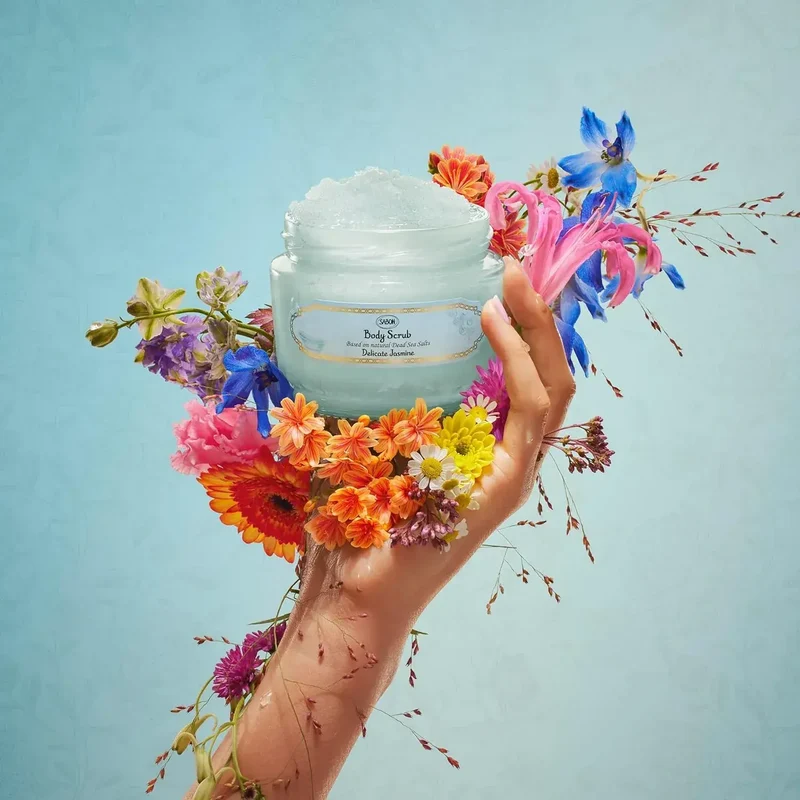 Sabon Body Scrub Delicate Jasmine Exfoliating Cream 600g