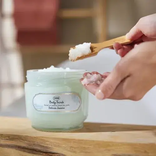 Sabon Body Scrub Delicate Jasmine Exfoliating Cream 600g