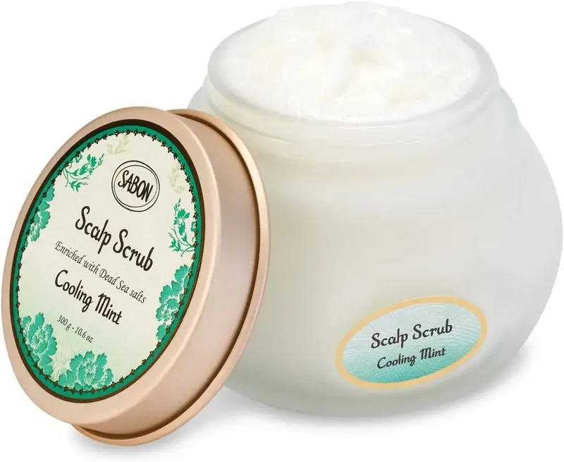 Sabon Head Scrub Refreshing Mint Exfoliating Scalp Treatment 300g