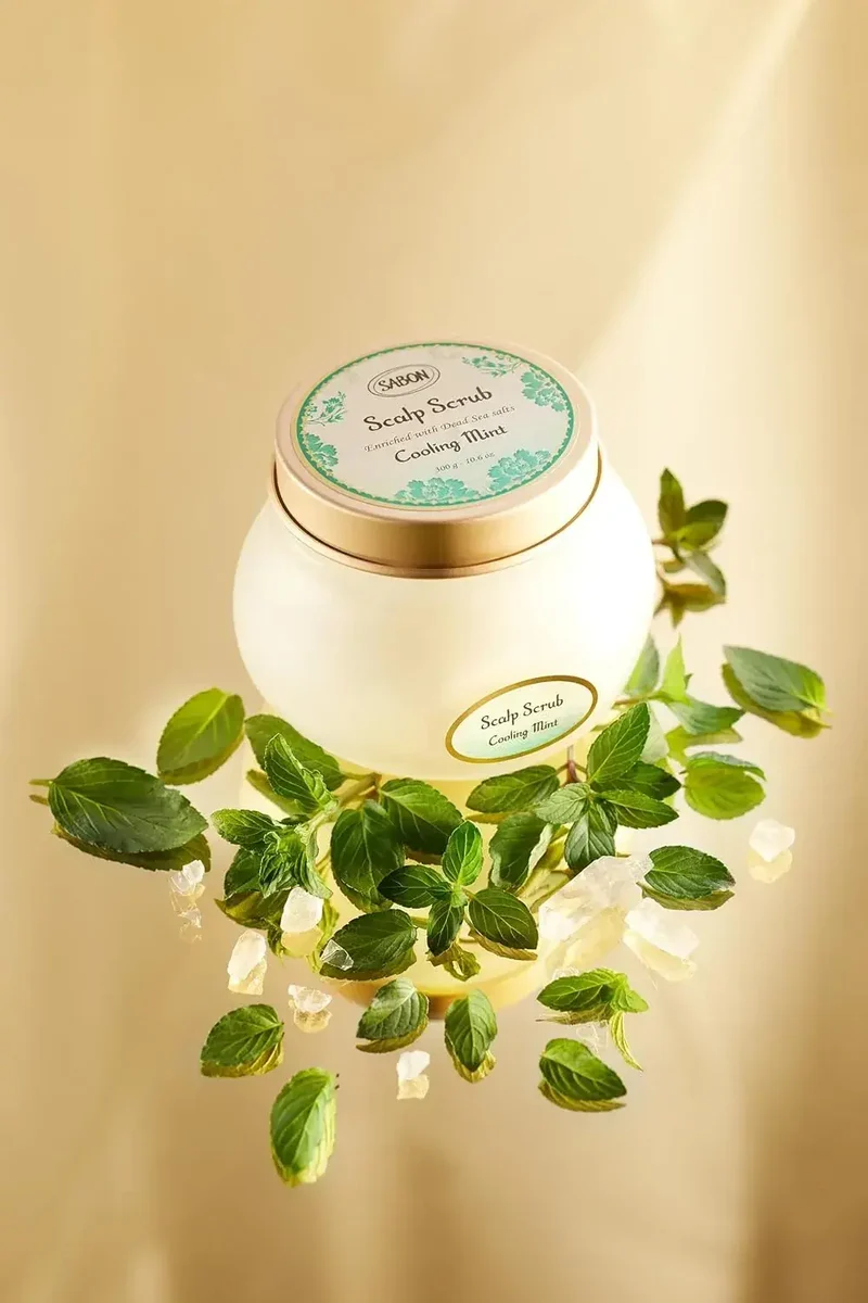 Sabon Head Scrub Refreshing Mint Exfoliating Scalp Treatment 300g