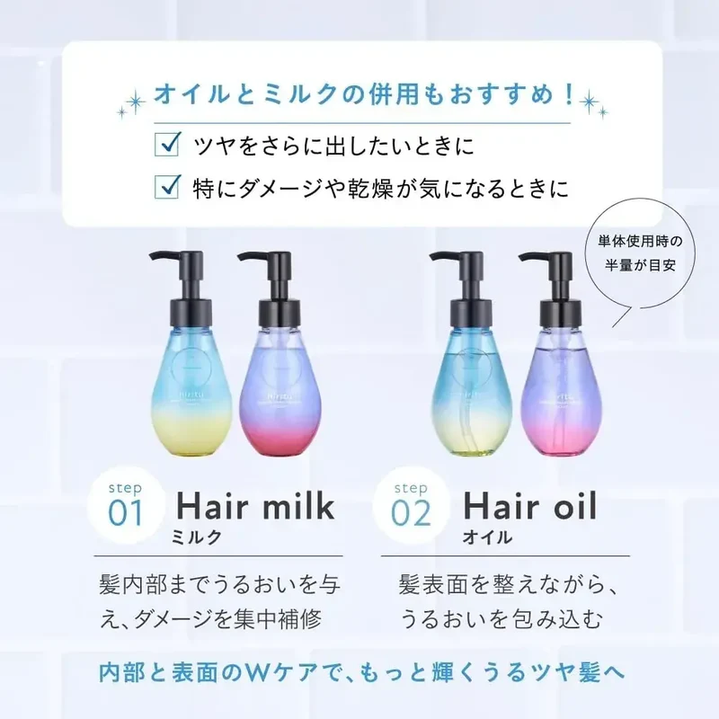 Hiritu Balance Repair Hair Milk Ceramide Heat Care 100ml