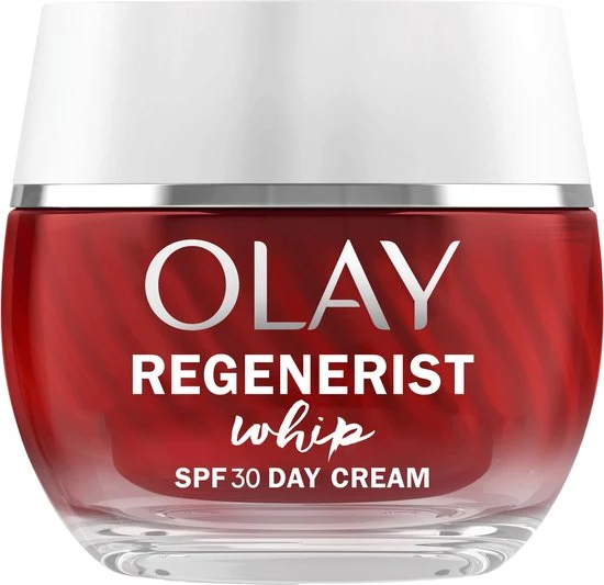Olay Regenerist Whip Dagcrème Met SPF30 - Lichte verstevigende hydraterende crème - 50 ml