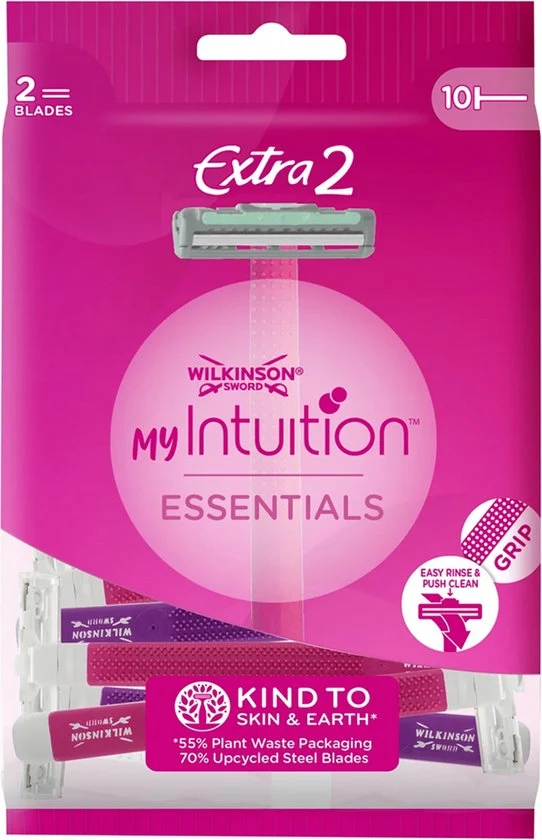 Wilkinson Vrouwen Wegwerpscheermesjes Extra 2 Beauty 15 stuks-2 pakket