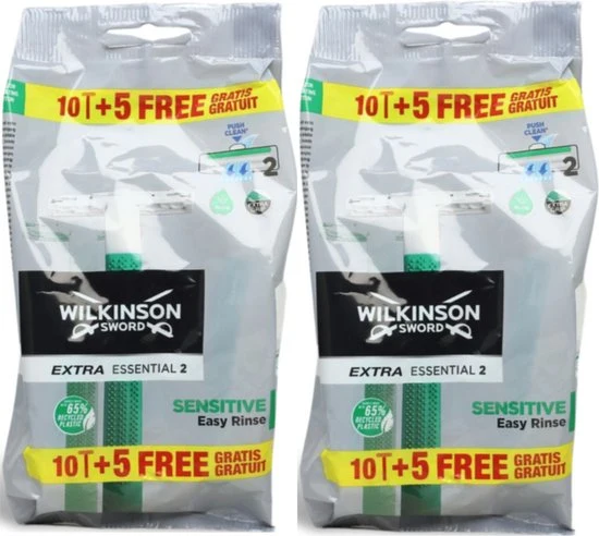 Wilkinson Scheermesjes - Extra2 Sensitive 20+10 Stuks