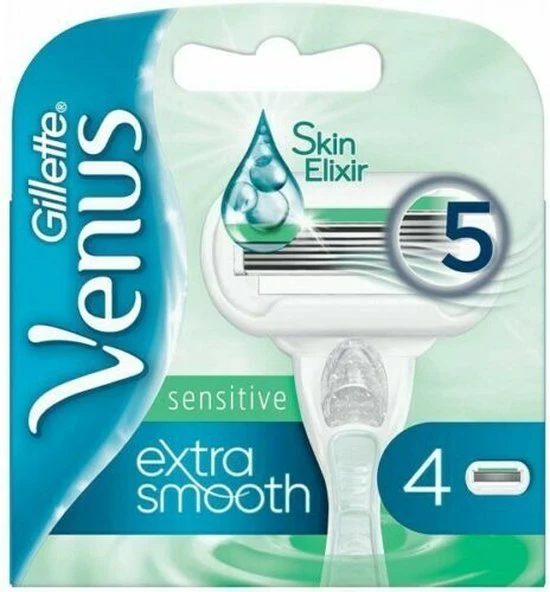 Gillette Venus Scheermesjes Deluxe Smooth Sensitive 4 stuks