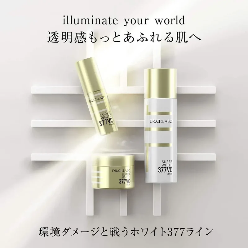 Dr Ci Labo Super 377VC Skin Serum 28g for Radiant Night & Day Skin