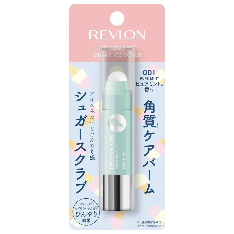 Revlon Kiss Sugar Ice Scrub 001 Pure Mint Lip Exfoliator