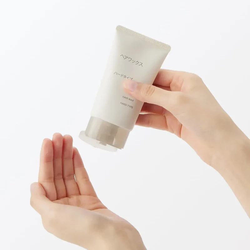 Muji Hair Wax Hard Hold Styling for All Hair Types 2.1 oz