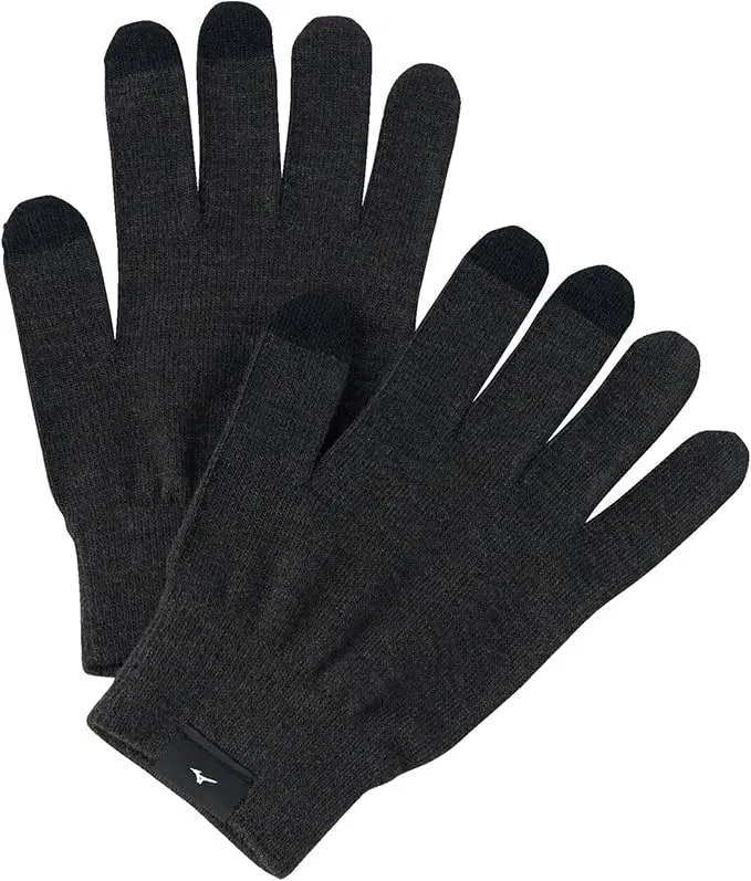 Mizuno Breath Thermo Outdoor Inner Gloves Touchscreen-Friendly