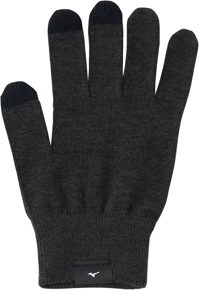 Mizuno Breath Thermo Outdoor Inner Gloves Touchscreen-Friendly