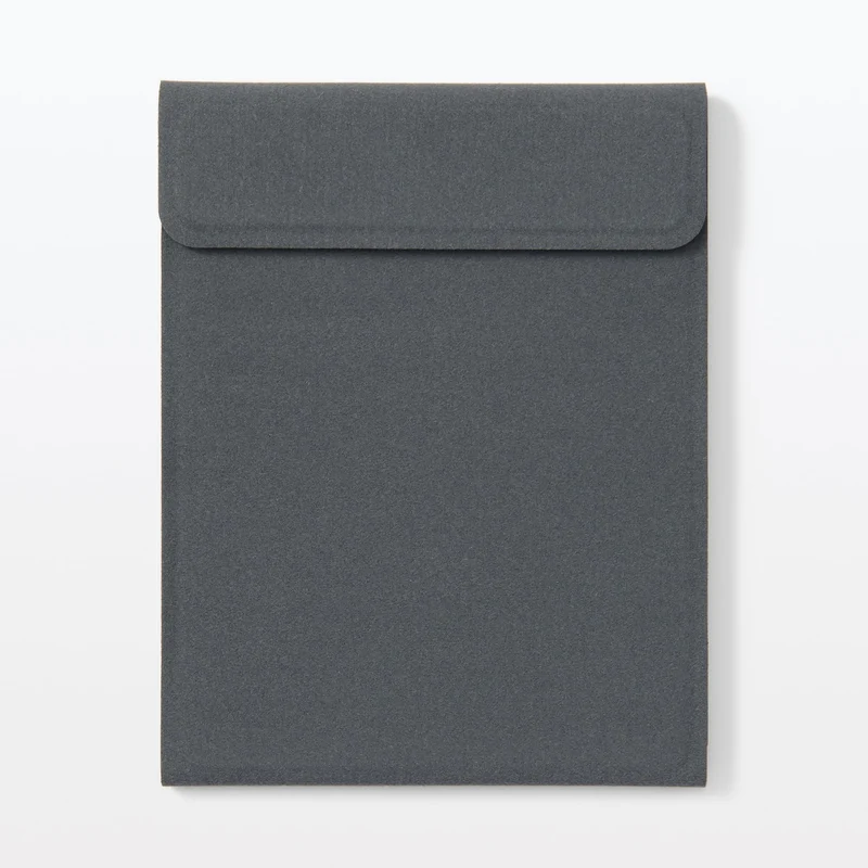 MUJI Foldable Smartphone Stand 72×93×8 mm Dark Gray