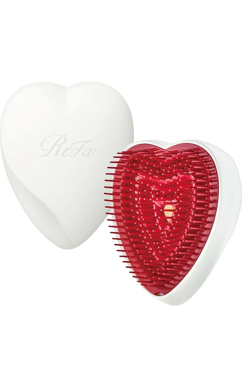 Refa Heart Brush (Matte White)
