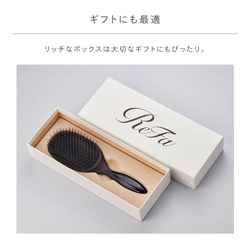 ReFa Paddle Premium Hairbrush with Shopper Bag