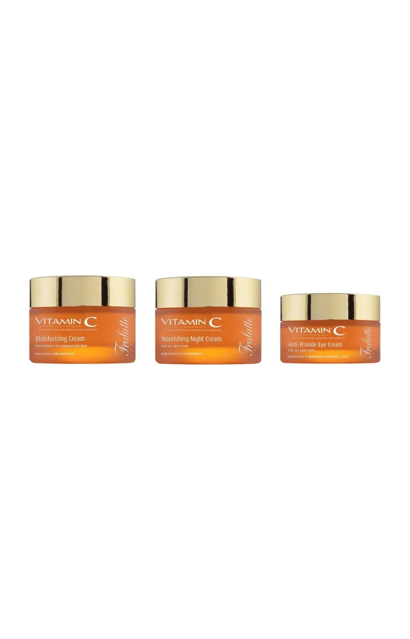 Trio hydratant & anti-oxydant - Vitamine C - Visage & yeux - Jour & nuit