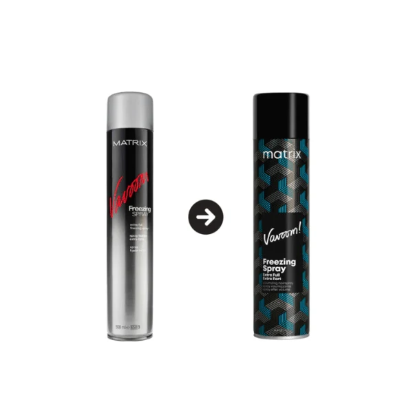 Fixatif glaçant volumisant extra fort Freezing Spray Vavoom