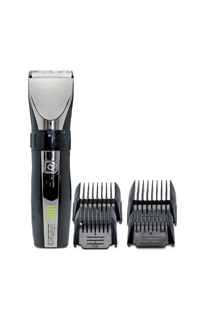 Tondeuse professionnelle cheveux sans fil - Clipper Chrome Effect - Homme - Noir