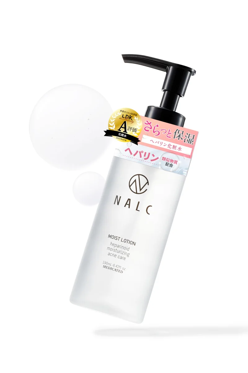 Nalc High Moisture Lotion Heparinoid for Dry Sensitive Skin 190ml Quasi-Drug