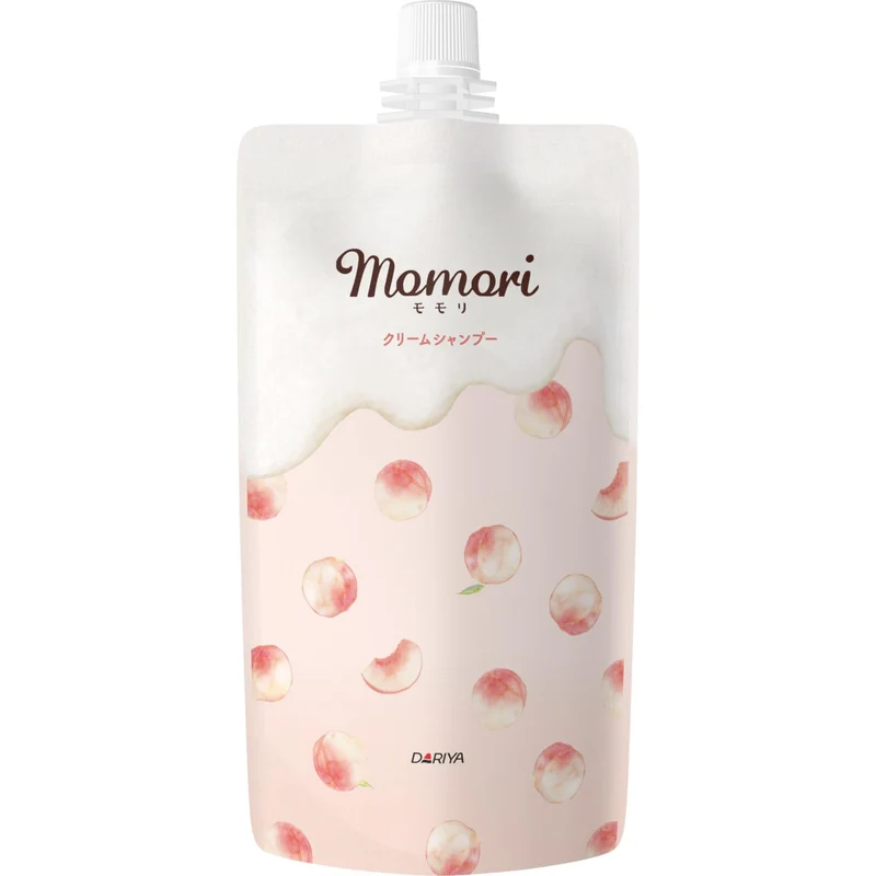 DARIYA Momori Cream Shampoo Moist Non-Silicon Fruity Fleur Fragrance 420g