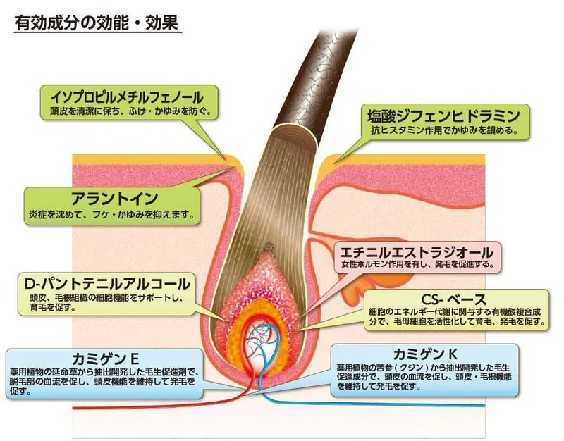 Kaminomoto Hair Essence S-2 Fragrance-free 180ml