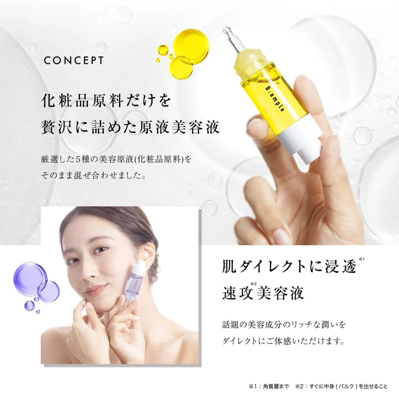 B-ampoules 5 kinds of undiluted liquid MIX Enrich