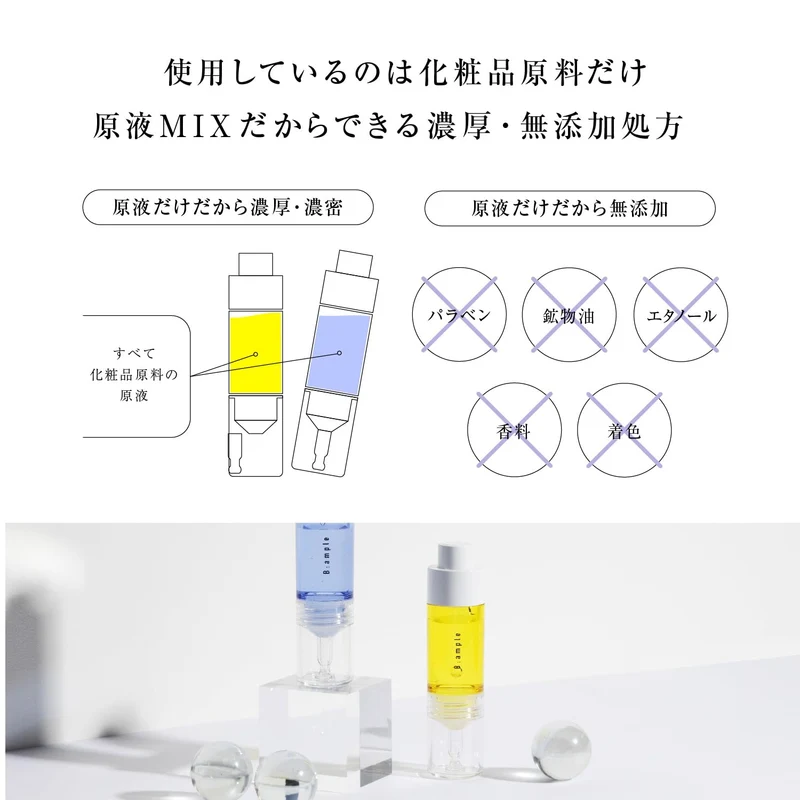 B-ampoules 5 kinds of undiluted liquid MIX Enrich