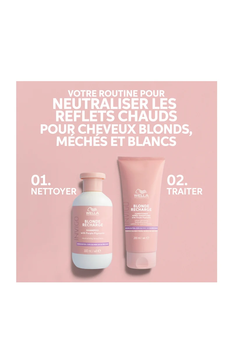 Après-shampoing Invigo Blonde Recharge - Cool Blonde - Raviveur de couleur