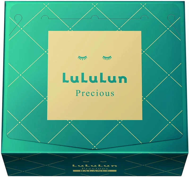 Lululun Precious Green Face Mask 32 Sheets