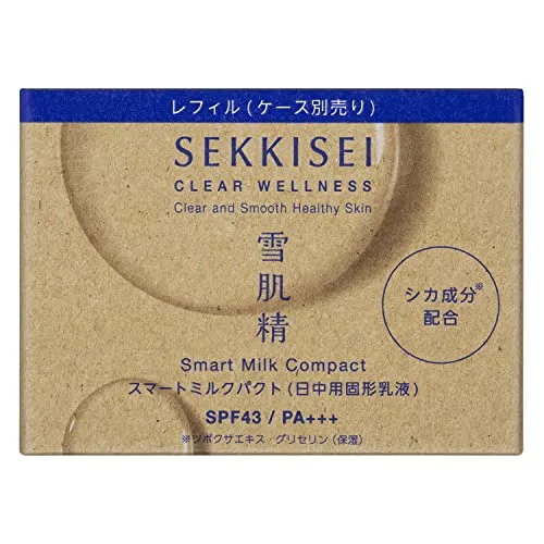KOSÉ SEKKISEI Clear Wellness Smart Milk Compact SPF43 PA+++ Sunscreen 15g