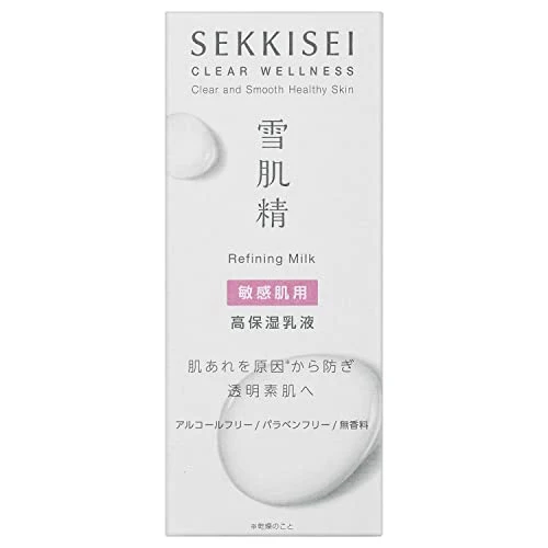 KOSÉ SEKKISEI Clear Wellness Refining Milk Sensitive Skin Moisturizing Emulsion 140mL