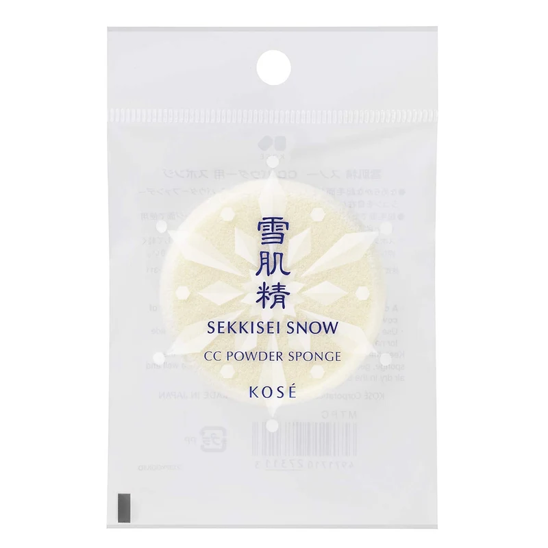 KOSÉ SEKKISEI Snow CC Powder Makeup Application Sponge