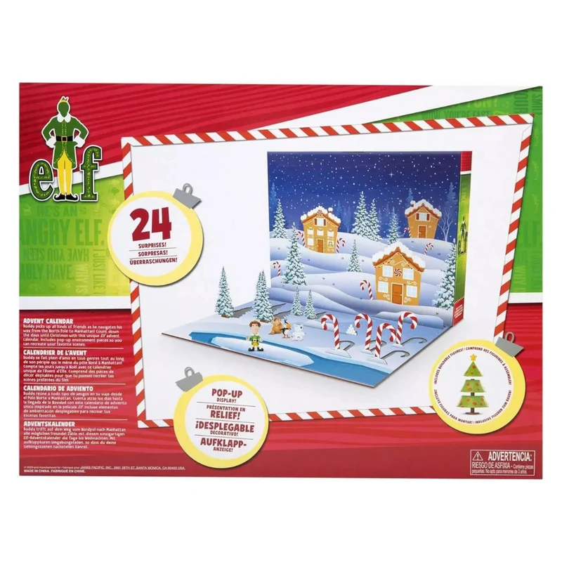JAKKS PACIFIC - Calendrier de l'Avent Elf