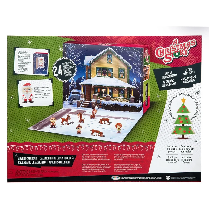 JAKKS PACIFIC - Calendrier de l'Avent A Christmas Story