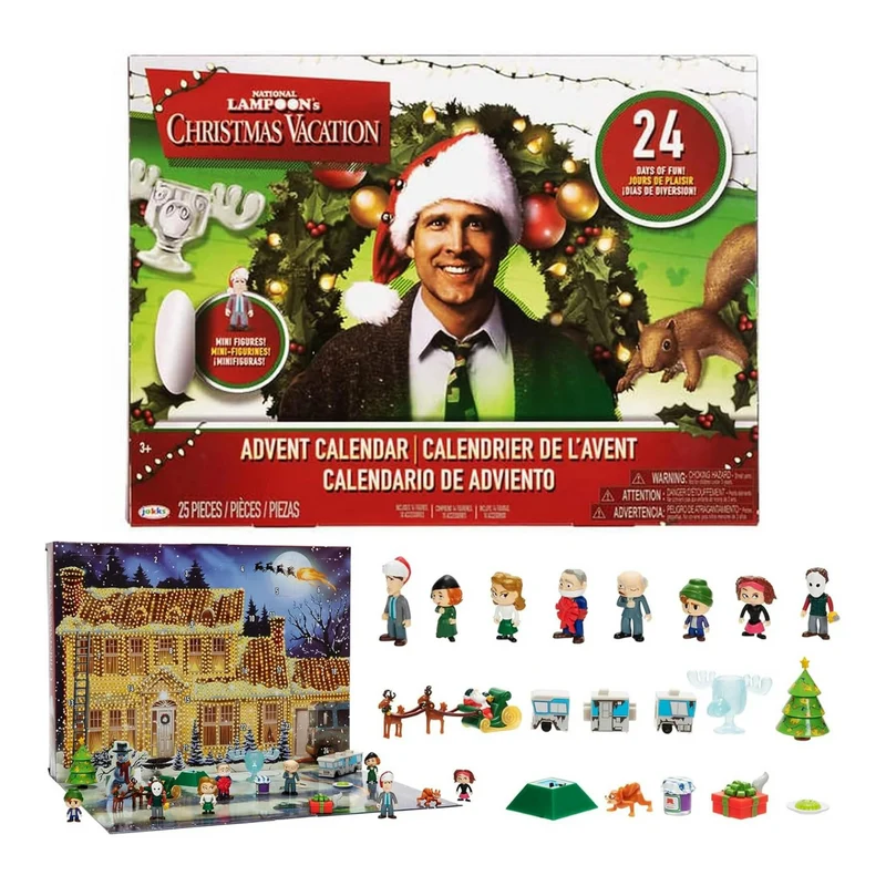JAKKS PACIFIC - Calendrier de l'Avent National Lampoon's Christmas Vacation