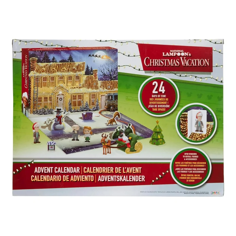 JAKKS PACIFIC - Calendrier de l'Avent National Lampoon's Christmas Vacation