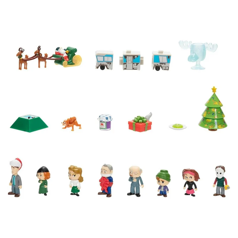 JAKKS PACIFIC - Calendrier de l'Avent National Lampoon's Christmas Vacation
