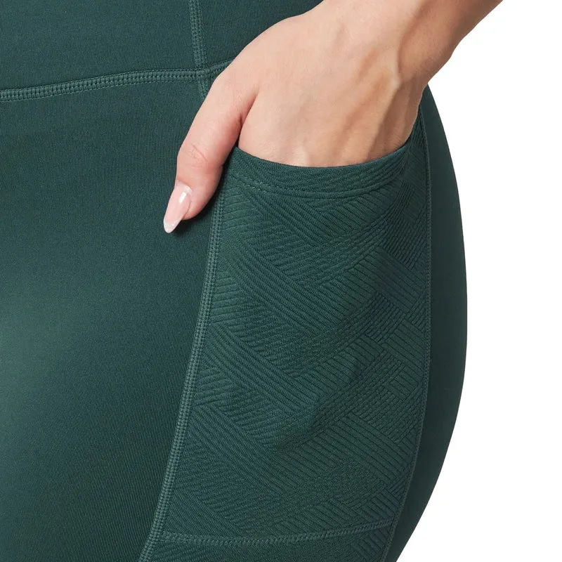 MONDETTA - Legging Taille Haute à Empiècement en Jacquard pour Femme