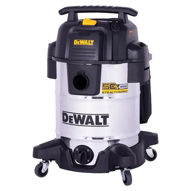 DEWALT - Aspirateur Sec/Humide en Acier Inoxydable de 38 L (10 Gallons)