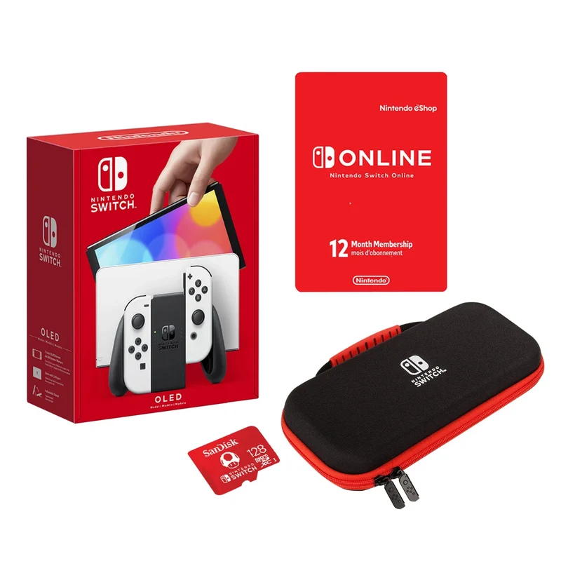 NINTENDO - Ensemble Nintendo Switch OLED