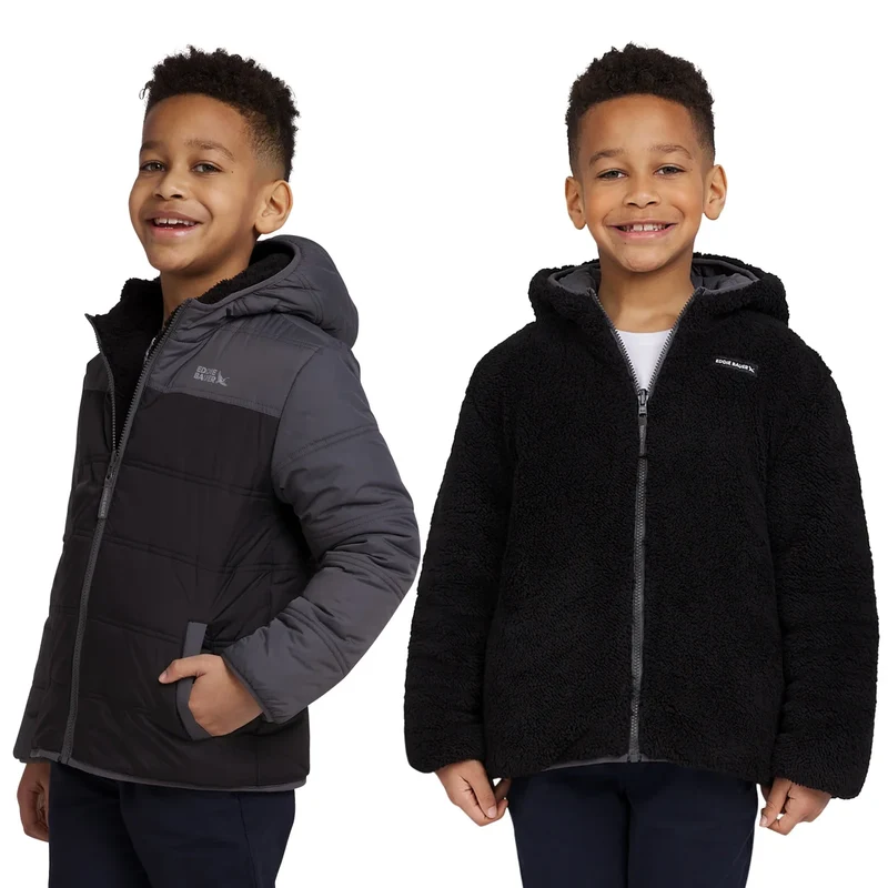 EDDIE BAUER - Veste Réversible pour Jeunes