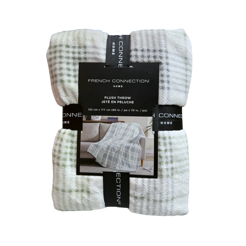 FRENCH CONNECTION HOME - Jeté en Peluche