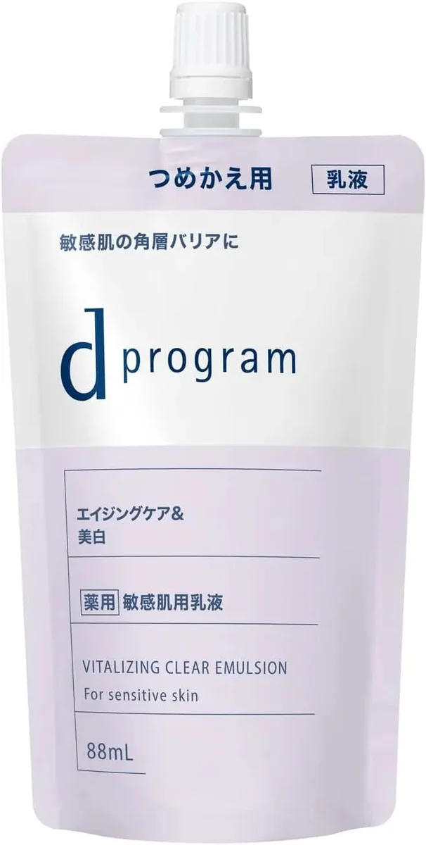 Shiseido d Program Vitalizing & Clear Emulsion EX 100ml