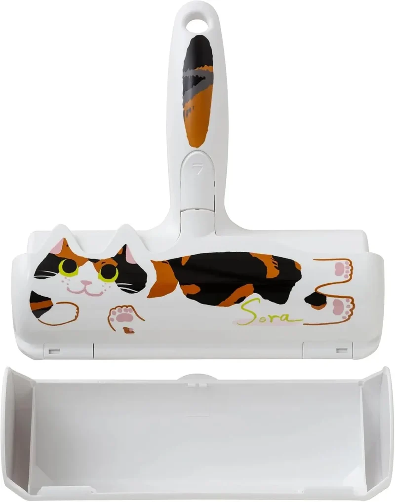 Nippon Seal N76SR Sora Kyosuke Collaboration Pakupaku Roller Hair Removal Brush by PACPAK