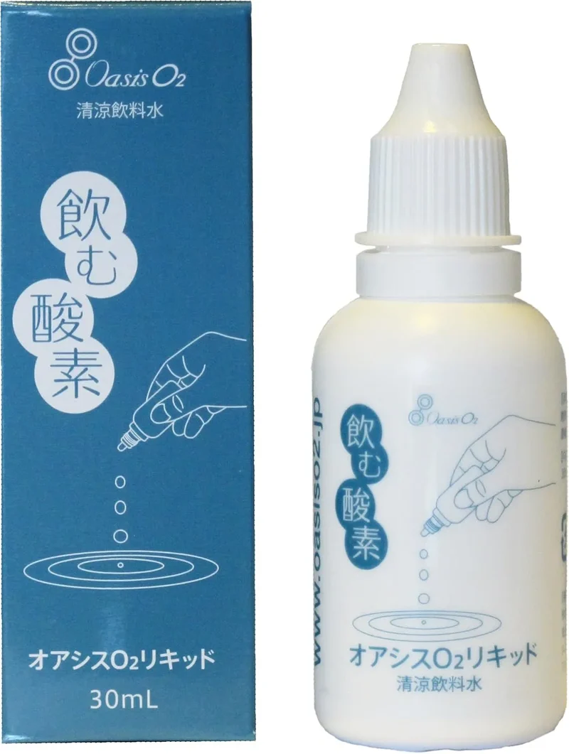 Oxygen Liquid Oasis O2 Liquid 1.0 fl oz 30 ml for Enhanced Wellness Oasis O2
