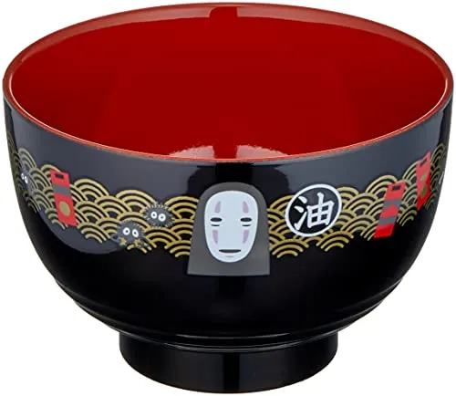 Skater Spirited Away No-Face Soup Bowl N2 Made in Japan