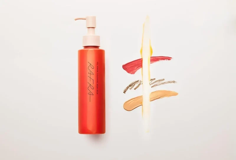 Rafra Cleansing Oil Eyelash Exfoliation & Double Face Wash Serum 150ml