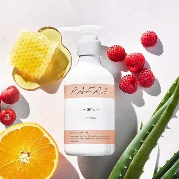 Rafra SPF50 PA++++ Water-Resistant Sunscreen Lotion 180g Pump