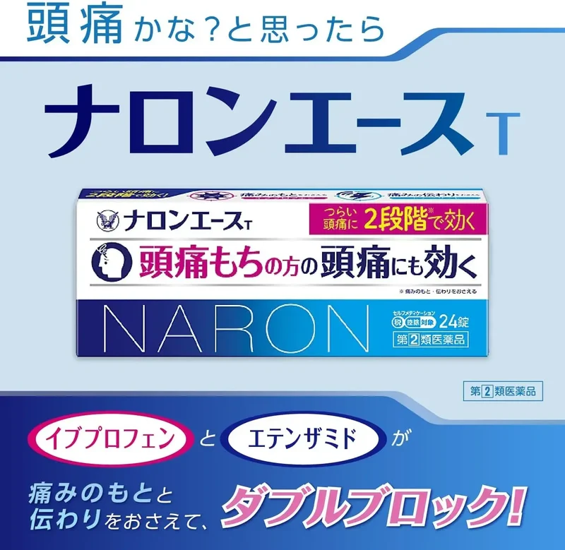 Nalon Naron Ace T Oral Pain Relief Class 2 Analgesic Tablets