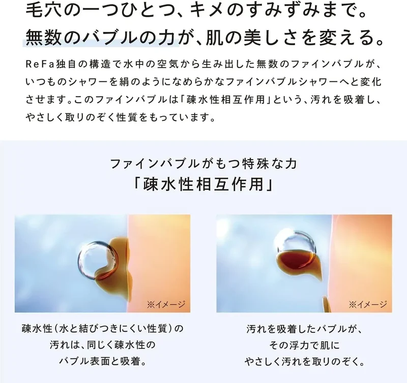 ReFa Fine Bubble Pure Facial Cleansing Device & Replacement